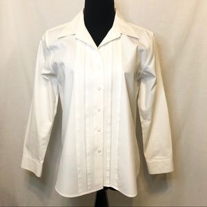 Gold Label Investments White Button Down Shirt 16P